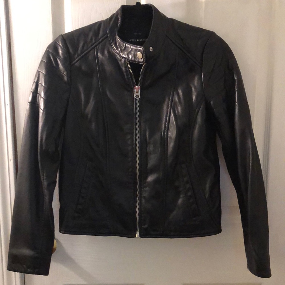 Lucky Brand Leather Jacket